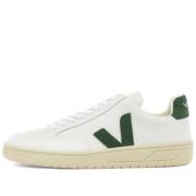 Veja Vit & Grön Läder Sneaker White, Herr