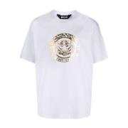 Just Cavalli Vita T-shirts och Polos - Stilfull Kollektion White, Herr