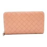 Bottega Veneta Vintage Pre-owned Laeder plnbcker Pink, Dam