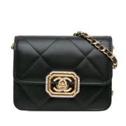 Chanel Vintage Pre-owned Laeder plnbcker Black, Dam