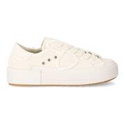 Philippe Model Sneakers Paris Haute Tennis Beige, Dam