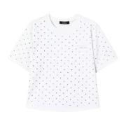 Twinset Vit T-shirt och Polo Set White, Dam