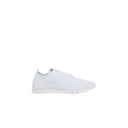 Kiton Casual Sneakers i bomull och elastan White, Herr