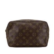 Louis Vuitton Vintage Pre-owned Canvas kuvertvskor Brown, Dam