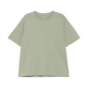 Rick Owens Grön Crew Neck T-shirts och Polos Green, Herr