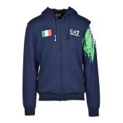 Emporio Armani EA7 Sweatshirt Blue, Herr