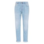 Brunello Cucinelli Denim Byxor Blue, Herr