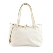 Gianni Chiarini Läderhandväska White, Dam