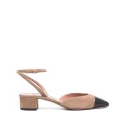 Aquazzura Bruna Klack Sandaler Brown, Dam