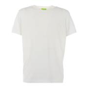 Diesel Vit Bomull T-shirt för Män White, Herr