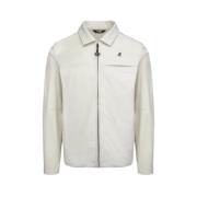 K-Way Tarkirk Jacka - Storlek L, Beige LT Beige, Herr