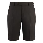 PT Torino Ull Bermuda Shorts med Fickor Brown, Herr