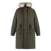 Gant Tekniskt tyg parkas med avtagbar väst Green, Herr