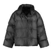 Balenciaga Oversize Puffer Jacka Black, Dam