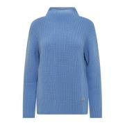 Michael Kors Turtleneck med trattkrage Blue, Dam