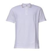 Versace Vit Guld Krage Polo T-shirt White, Herr