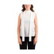 Max Mara Studio Snygg Studio Top White, Dam