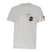 Iceberg Tecknad Logga Vit T-shirt White, Herr