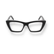 Saint Laurent Cat Eye Glasögon Black, Unisex