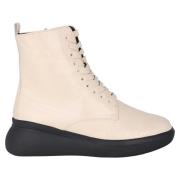 Högl Spets-Zip Boot - Beige Beige, Dam