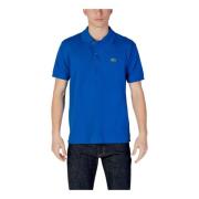 Lacoste Polo Skjorta Kort Ärm Kollektion Blue, Herr