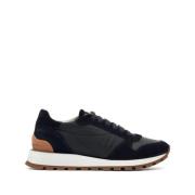 Brunello Cucinelli Monili Toe Runner Sneakers Black, Dam