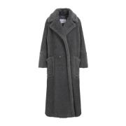 Max Mara Oversized ull Teddy Kadiak kappa Gray, Dam