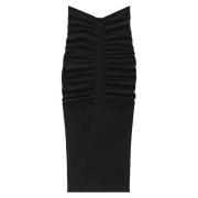 Alexander Wang Rynkad Maxi Kjol Black, Dam