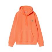 Carhartt Wip Huvtröja Industri Bomullssweatshirt Orange, Herr