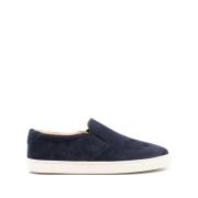 Brunello Cucinelli Marinblå Kardborreband Sneakers Blue, Herr