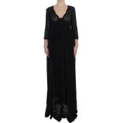 Dolce & Gabbana Maxi Dresses Black, Dam