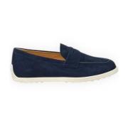 Tod's Lätt Moccasin Sko Blue, Dam