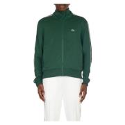 Lacoste Track Jacket Zip-through Sweatshirt Collection Green, Herr