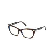 Tom Ford Cat Eye Glasögon - Havana Brown, Unisex