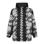 Valentino Svart Daisyland Anorakjacka Black, Herr