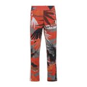 Palm Angels Hawaii Track Byxor Elastisk Midja Herr Multicolor, Herr