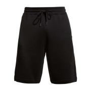 Burberry Ull Shorts med Logodetalj Black, Herr