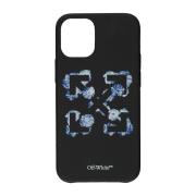 Off White Arrow Back Printed iPhone 12 Mini Skal Black, Dam