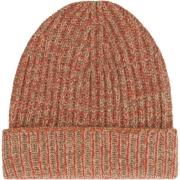 Malo Kashmir Ribbstickad Beanie Mössa Multicolor, Herr