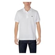 Lacoste Kortärmad Polo Vår/Sommar Kollektion White, Herr