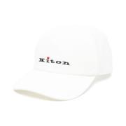 Kiton Vita Stiliga Hattar White, Herr