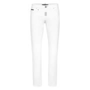 Philipp Plein Klassiska Femficksjeans White, Herr