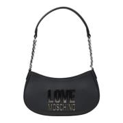 Love Moschino Små väskor kvinnor vår/sommar kollektion Gray, Dam