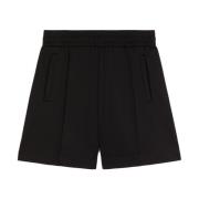 Palm Angels Svarta Shorts med Stil Black, Herr