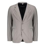 Herno Hooded Fabric Jacket med Dragsko Gray, Herr