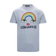 Dsquared2 Herr Slip-On T-shirt Gray, Herr