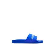 Dsquared2 Slides med logotyp Blue, Herr