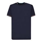 PS By Paul Smith Randig bomullst-shirt med korta ärmar Blue, Herr