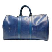 Louis Vuitton Vintage Pre-owned Laeder louis-vuitton-vskor Blue, Dam