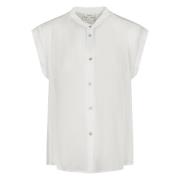 Forte Forte Vit Topp Elegant Stil White, Dam